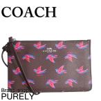 国内発送 コーチ COACH 小物 アクセサリーポーチ レディース リストレット F56710 SVLH1 バーガンディ/オックスブロッド 送料無料