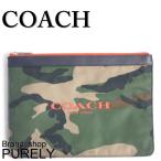 Yahoo! Yahoo!ショッピング(ヤフー ショッピング)国内発送 コーチ COACH ポーチ 小物 ビーチ ナイロン ポーチ F63445 DYA クラシックカモ 送料無料