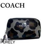 Yahoo! Yahoo!ショッピング(ヤフー ショッピング)国内発送 コーチ COACH ポーチ レディース 小物 オセロットプリント コスメティック ケース F64243 SV/GE グレーマルチカラー 送料無料