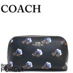 Yahoo! Yahoo!ショッピング(ヤフー ショッピング)国内発送 コーチ COACH ポーチ レディース 小物 ブランブル ローズ プリント コスメティック ケース F64247 IME2C ブルーマルチカラー 送料無料