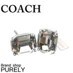 Yahoo! Yahoo!ショッピング(ヤフー ショッピング)国内発送 コーチ レディース アクセサリー COACH ピアス エメラルド カット スタッド ピアス F73036 SV/BK シルバー×ブラック 送料無料
