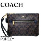 Yahoo! Yahoo!ショッピング(ヤフー ショッピング)国内発送 コーチ ポーチ レディース COACH セカンドバッグ シグネチャー ギャラリー ポーチ F79896 IMAA8 ブラウン×ブラック 送料無料