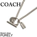 Yahoo! Yahoo!ショッピング(ヤフー ショッピング)国内発送 コーチ COACH アクセサリー レディース ネックレス 小物 シグネチャー C トグル ネックレス F90677 SV/SV シルバー 送料無料