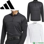  Adidas Golf длинный рукав половина Zip mok рубашка Frost Guard теплоизоляция стеганый combination мужской JSB95 IM7297|IM7298 2024 год осень-зима модель adidas golf