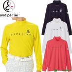  Anne Pas . длинный рукав mok шея рубашка cell нагрев простой мужской AMF9214W5 tops Golf одежда 2024 год осень-зима модель and per se