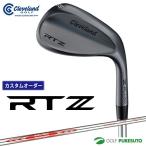 ショッピングカスタム 【カスタムオーダー】クリーブランド RTZ ブラックサテン ウェッジ NS PRO MODUS3 TOUR115 スチールシャフト 2025年モデル【■DC■】2月8日発売予定