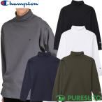 ショッピングチャンピオン tシャツ チャンピオン Champion 長袖 タートルネックシャツ ロングスリーブTシャツ メンズ C3-C428 2025年秋冬モデル 秋冬ウェア 25FW ベーシック チャンピオン