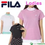 レディースフィラゴルフ半袖モックネ...