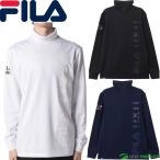  filler Golf длинный рукав ta-toru шея рубашка мужской 782-531 tops Golf одежда 2023 год осень-зима модель FILA GOLF 782531 осень-зима одежда UV cut теплоизоляция 