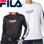  filler Golf длинный рукав mok шея рубашка обратная сторона ворсистый мужской 784-510 tops Golf одежда 2024 год осень-зима модель FILA GOLF 784510 осень-зима одежда 