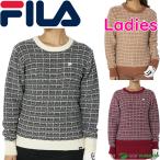 レディースフィラゴルフ長袖ツイード...