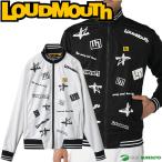  громкий мышь длинный рукав полный Zip блузон 4WAY стрейч свет склеивание блузон мужской 774211 774-211 Golf одежда LOUDMOUTH осень-зима модель 