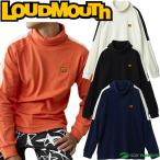  громкий мышь длинный рукав ta-toru шея рубашка двусторонний ворсистый гладкий мужской 774502 774-502 tops Golf одежда LOUDMOUTH осень-зима модель осень-зима одежда UV