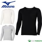  Mizuno Golf .. повышение температуры Vaio механизм breath Thermo Deluxe теплый длинный рукав вырез лодочкой E2MJC505 Golf одежда мужской внутренний 2025 год осень-зима модель mizuno GOLF