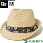 ニューエラ NEW ERA ハット トリルビー Grosgrain Band モノグラムテープ ユニセックス 14388370 ペーパーハット 麦わら帽子 日焼け防止 紫外線対策