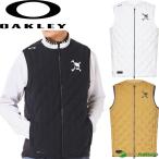 オークリー ゴルフ フルジップベスト スカル チュービュラー パフ ベスト メンズ FOA408236 トップス ゴルフウェア 2025年秋冬モデル OAKLEY