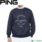 ピン アパレル ゴルフウェア 長袖 クルーネック スニードジャック メンズ 621-4120105 トップス ブルゾン 2024年春夏モデル PING APPAREL 春夏ウェア