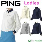  женский булавка Golf стрейч ткань . длинный рукав тянуть over рубашка 622-5210801 Golf одежда tops 2025 год осень-зима модель PING GOLF. покупка 