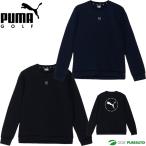  Puma Golf длинный рукав вырез лодочкой тренировочный Circle кошка двойной вязаный мужской 630419 tops Golf одежда осень-зима модель PUMA GOLF