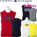 トミー ヒルフィガー ゴルフ クルーネックニット ベスト レディース THLA046