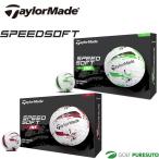 テーラーメイド ゴルフボール スピードソフト インク ボール 2024年モデル 1ダース(12球) TaylorMade SPEED SOFT