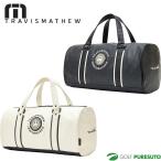 トラヴィスマシュー ゴルフ PU MOTIF ボストンバッグ 7AK901 ゴルフバッグ 2024年秋冬モデル トラビスマシュー TravisMathew GOLF