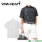  viva Heart Golf сетка графика окантовка короткий рукав mok шея мужской 011-21443 Golf одежда tops 2024 год весна лето модель VIVA HEART