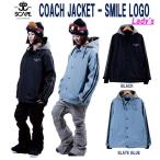 SCAPE スノーボード スノボ ウエア 2018-2019 SCAPE  エスケープ COACH JACKET - SMILE LOGO レディース