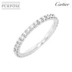 ショッピングカルティエ カルティエ Cartier エタンセル #47 リング フル ダイヤ K18 WG 750 指輪 ETINCELLE Diamond Ring 90220340
