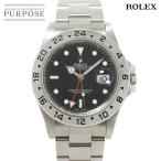 ロレックス ROLEX エクスプローラー2 16570 N番 メンズ 腕時計 デイト ブラック 文字盤 オートマ 自動巻き ウォッチ Explorer II 90221462