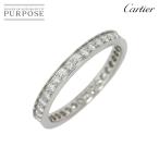 ショッピングカルティエ カルティエ Cartier バレリーナ #49 リング フル ダイヤ Pt プラチナ 指輪 Ballerine Ring【証明書付き】 90224414