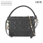 未使用 展示品 クリスチャン ディオール Christian Dior レディディオール ミリー ミニ 2way ハンド ショルダー バッグ ブラック 90231925