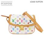 ルイ ヴィトン LOUIS VUITTON モノグラム マルチカラー ソローニュ ショルダー バッグ ブロン M92661 ホワイト Sologne 90233828