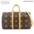  как новый Louis Vuitton LOUIS VUITTON монограмма Christopher neme лыжи poru45 сумка "Boston bag" Brown Keepall 45 90265704