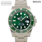 ロレックス ROLEX サブマリーナ デイト 116610LV G番 ルーレット メンズ 腕時計 グリーン 自動巻き Submariner 90267542