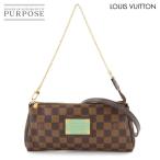 未使用 展示品 ルイ ヴィトン LOUIS VUITTON ダミエ エヴァ 2way ハンド ショルダー バッグ エベヌ ブラウン N55213 Damier Eva 90268119