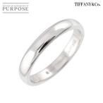ティファニー TIFFANY&Co. フォーエバー 7.5号 リング 幅3mm Pt プラチナ 指輪 Forever Ring 90270189