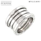 ブルガリ BVLGARI ビーゼロワン 4バンド #51 リング K18 WG ホワイトゴールド 750 指輪 B-ZERO1 Ring 90271615