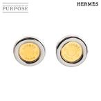 エルメス HERMES セリエ ピアス K18 YG イエローゴールド 750 SV シルバー 925 Serie Earrings Pierced 90271805