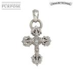 クロムハーツ CHROME HEARTS フィリグリー クロス ダイヤ ペンダント トップ 18K WG ホワイトゴールド 750 Pendant 90271994