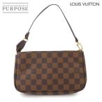 未使用 展示品 ルイ ヴィトン LOUIS VUITTON ダミエ ポシェット アクセソワール ポーチ ハンド バッグ エベヌ N51985 90272694
