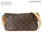 ルイ ヴィトン LOUIS VUITTON モノグラム トロター ショルダー バッグ ブラウン M51240 Monogram Trotter 90273294