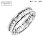 ブルガリ BVLGARI ビーゼロワン #48 リング ダイヤ K18 WG ホワイトゴールド 750 指輪 B-zero1 Ring 90276086