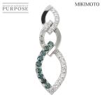 ミキモト MIKIMOTO アレキサンドライト 0.56ct ダイヤ 0.44/0.35ct ペンダントトップ K18 WG 750 Pendant Top【ソーティング】 90276441