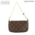 新品同様 ルイ ヴィトン LOUIS VUITTON モノグラム ミニ ポシェット アクセソワール ハンド バッグ M58009 90276917