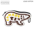 新品同様 ルイ ヴィトン LOUIS VUITTON LVスクエアード コインカード ホルダー ダミエ ジャイアント レザー エベヌ NIGO N60387 90277111