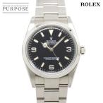 ロレックス ROLEX エクスプローラー1 114270 F番 メンズ 腕時計 ブラック オートマ 自動巻き ウォッチ Explorer 1 90278788