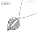 タサキ TASAKI ダイヤ 0.33ct ネックレス 50cm K18 WG ホワイトゴールド 750 田崎真珠 Diamond Necklace 90280434