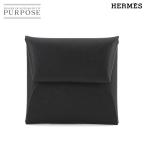 新品 未使用 エルメス HERMES バスティア コインケース 小銭入れ エプソン ブラック W刻印 Bastia 90281183