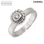 シャネル CHANEL #50 リング ダイヤ K18 WG ホワイトゴールド 750 指輪 ツイスト Diamond Ring 90281457